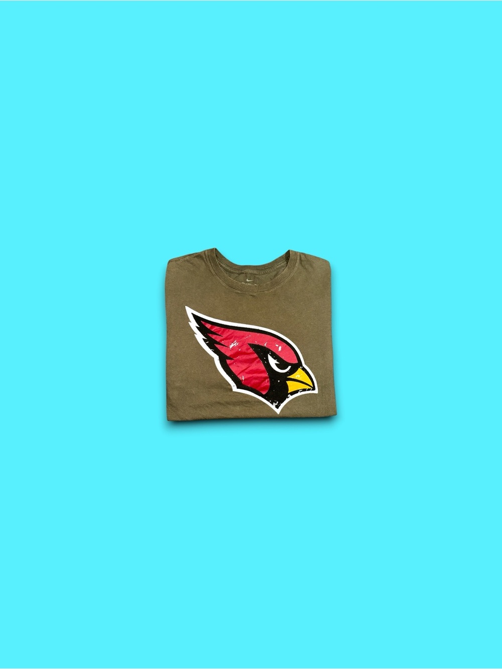 Arizona Cardinals NFL Salute to service the Nike tee long sleeve shirt olive XL